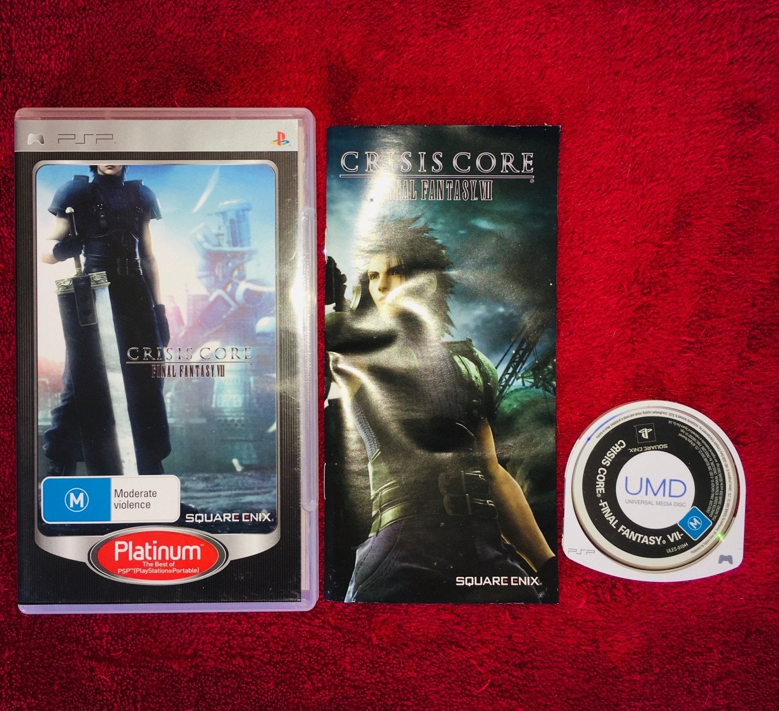 Crisis Core: Final Fantasy VII - PSP Game - Play Station Portable (PSP), Games, Role playing - Level Up Gaming NZ