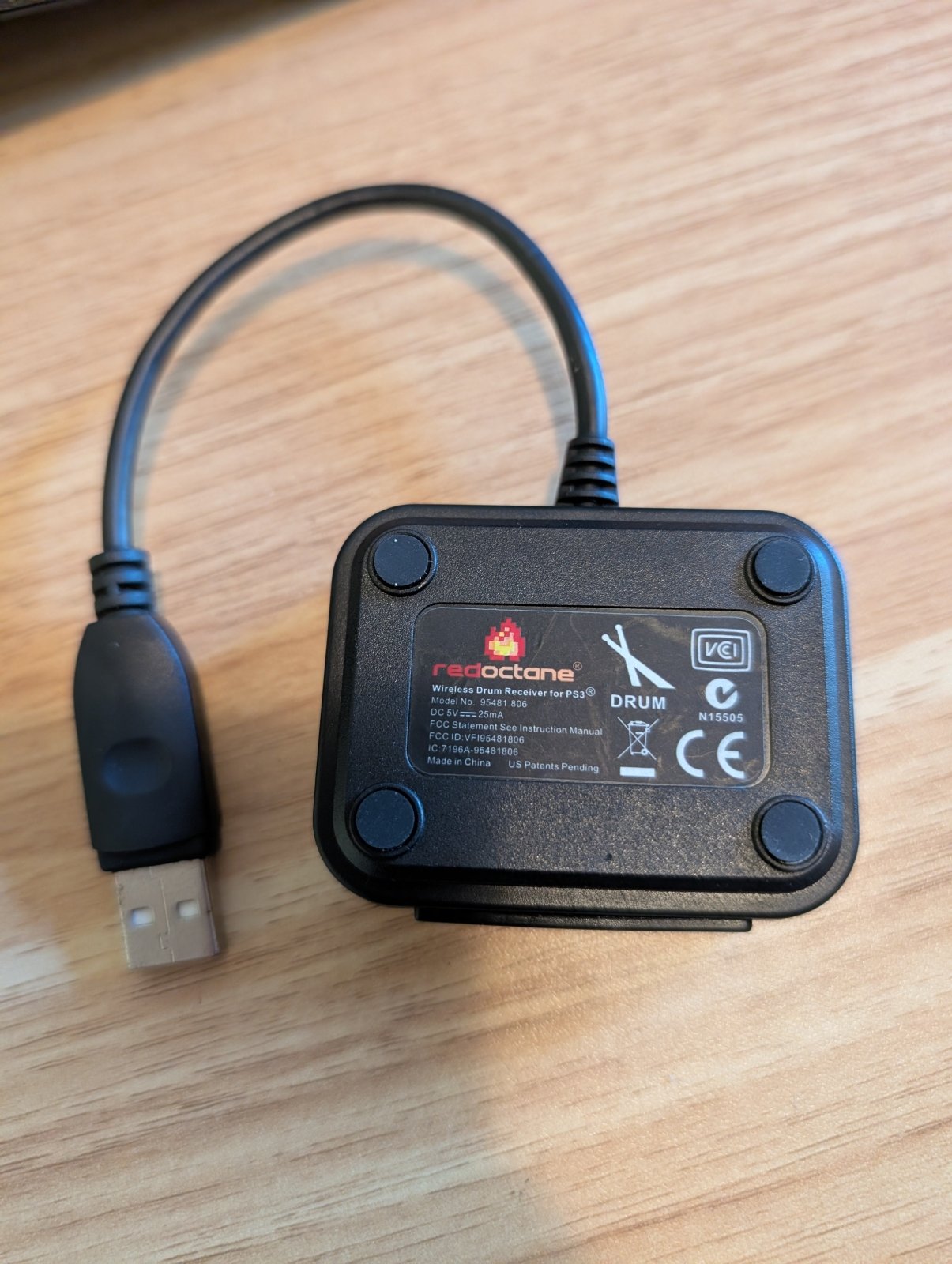 Guitar Hero Drum Dongle for PS2, PS3, PS4 and PS5 - PlayStation 3, Accessories, Controllers - Level Up Gaming NZ