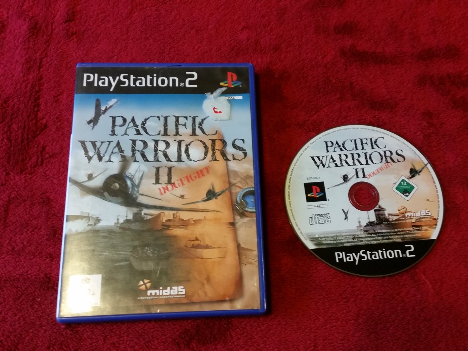 Pacific Warriors II: Dogfight - PS2 Game - PlayStation 2, Games, Simulation - Level Up Gaming NZ