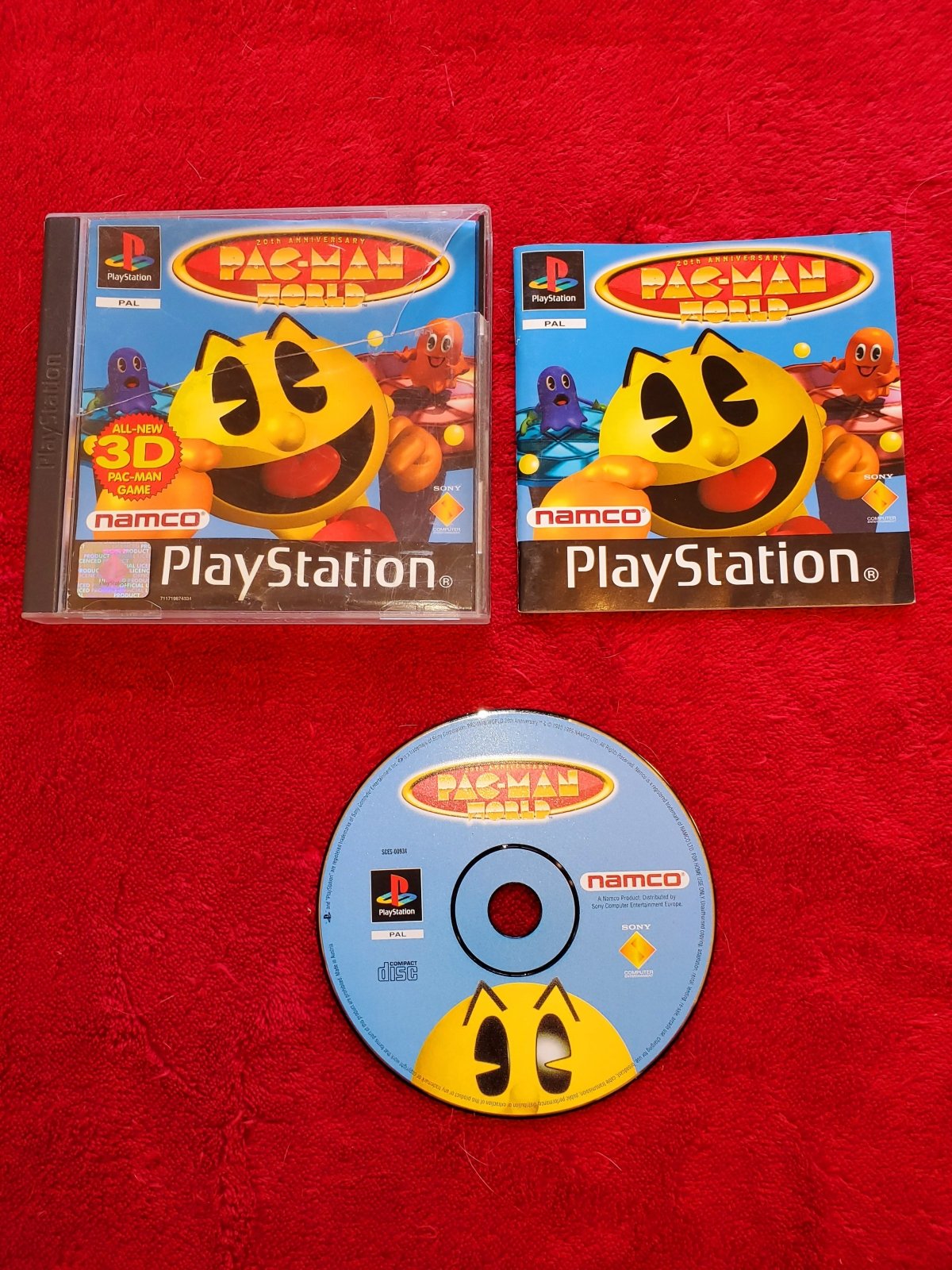 Pac - Man World - RARE PS1 Game - PlayStation, Games, Action and adventure - Level Up Gaming NZ