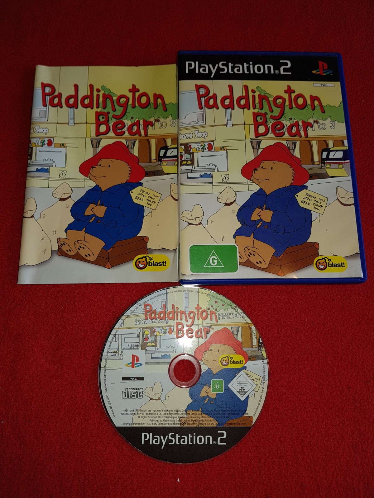 Paddington Bear - PS2 Game - PlayStation 2, Games, Kids and educational - Level Up Gaming NZ
