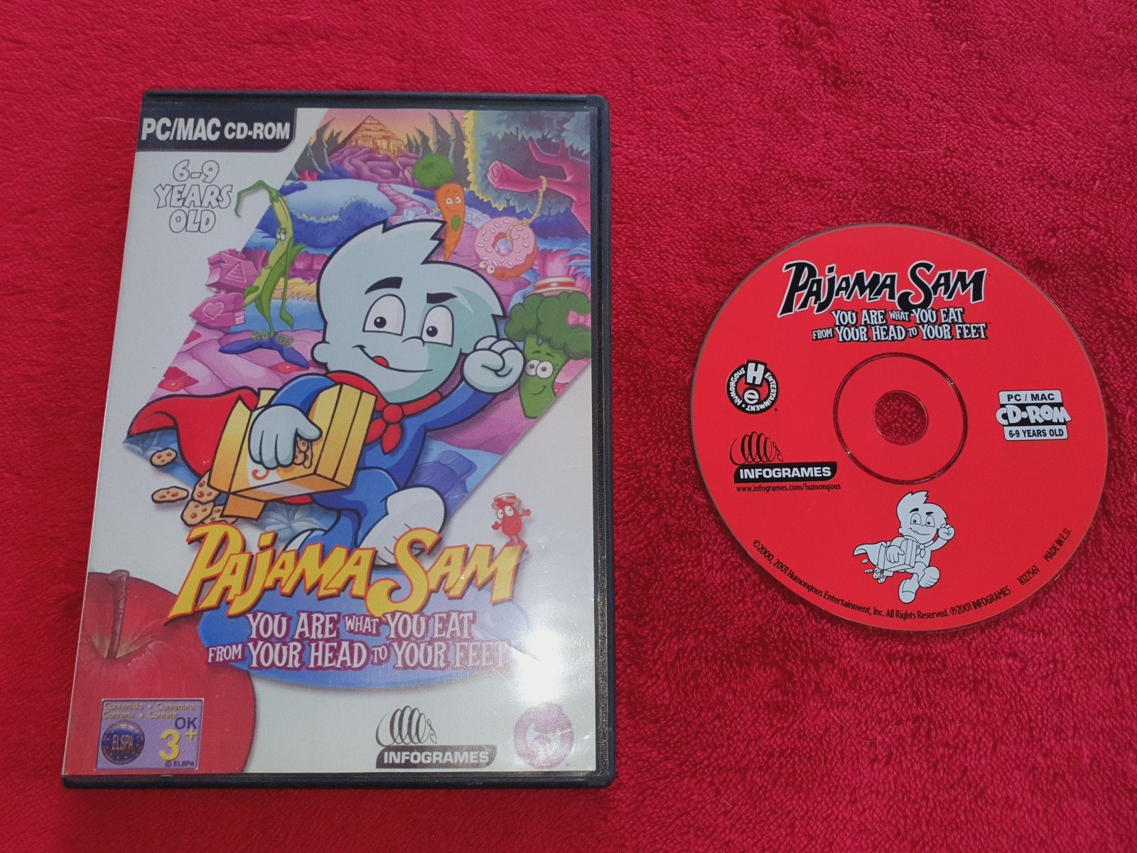 Pajama Sam: You Are What You Eat - RARE PC Game - PC games, Kids and educational - Level Up Gaming NZ