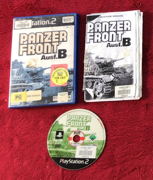 Panzer Front Ausf.B - PS2 Game