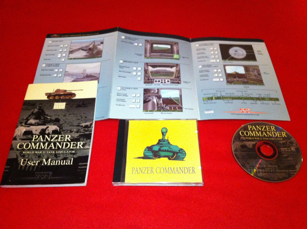 Panzer Commander - RARE Tank Sim PC Game - PC games, Simulation - Level Up Gaming NZ
