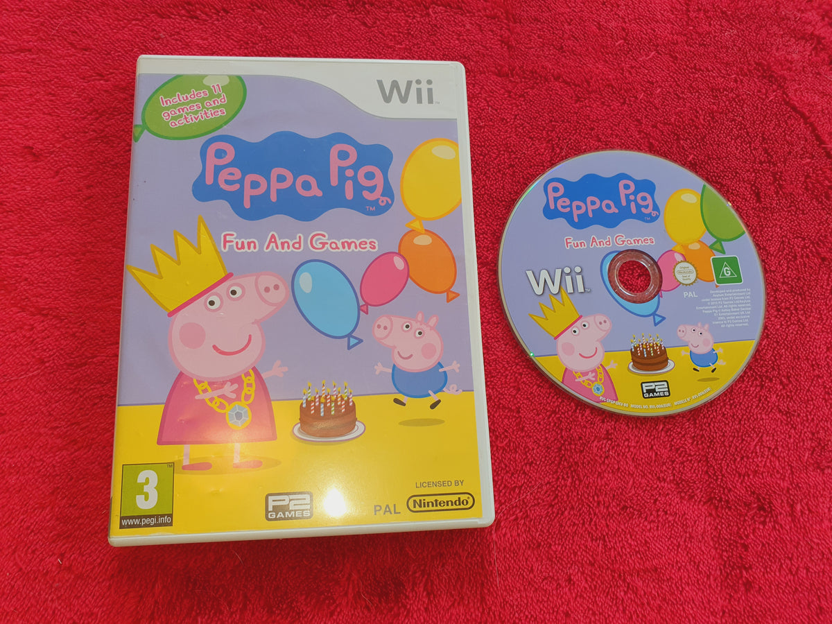 Peppa Pig: Fun and Games - Wii Game - Wii - Level Up Gaming NZ