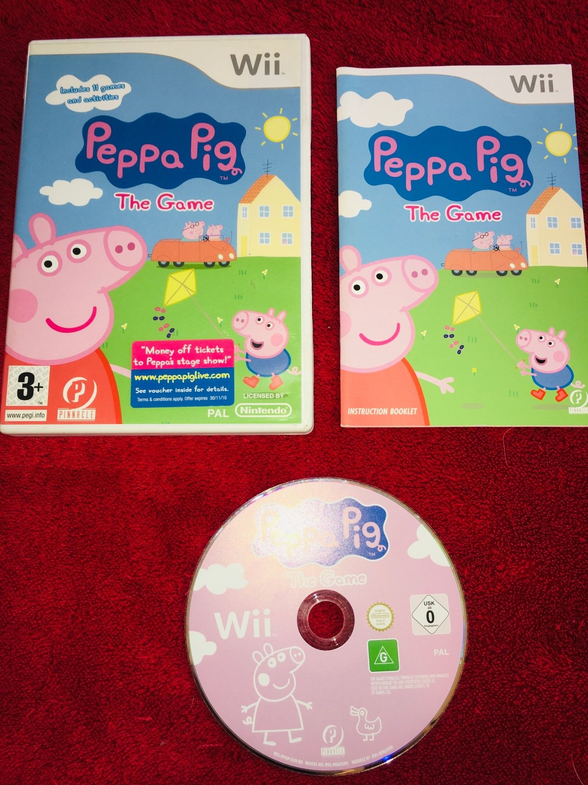 Peppa Pig: The Game - Wii Game - Wii Games - Level Up Gaming NZ