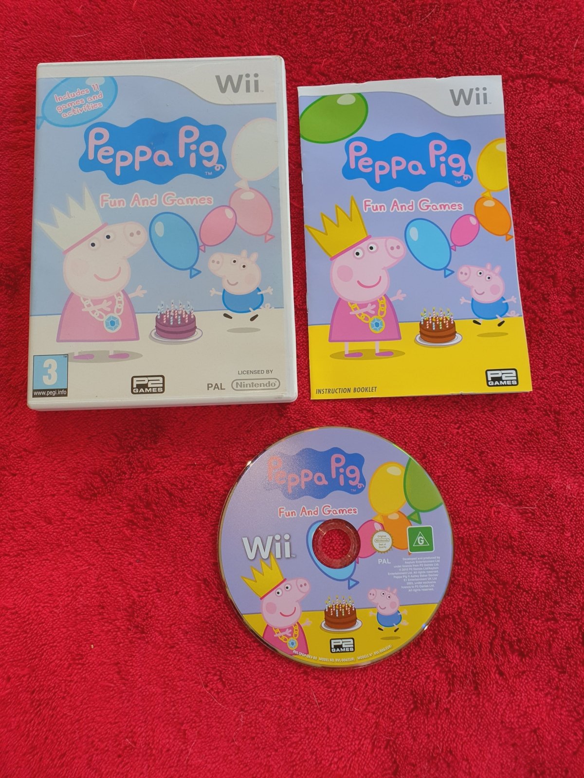 Peppa Pig: Fun and Games - Wii Game - Wii Games - Level Up Gaming NZ