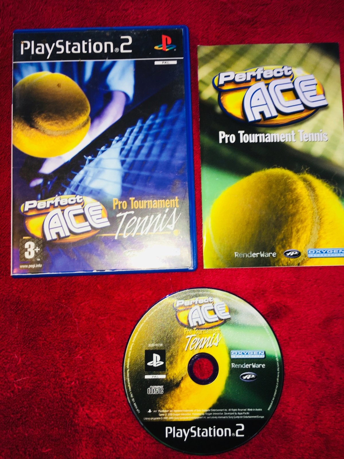 Perfect Ace: Pro Tournament Tennis - PS2 Game - PlayStation 2, Games, Sports - Level Up Gaming NZ