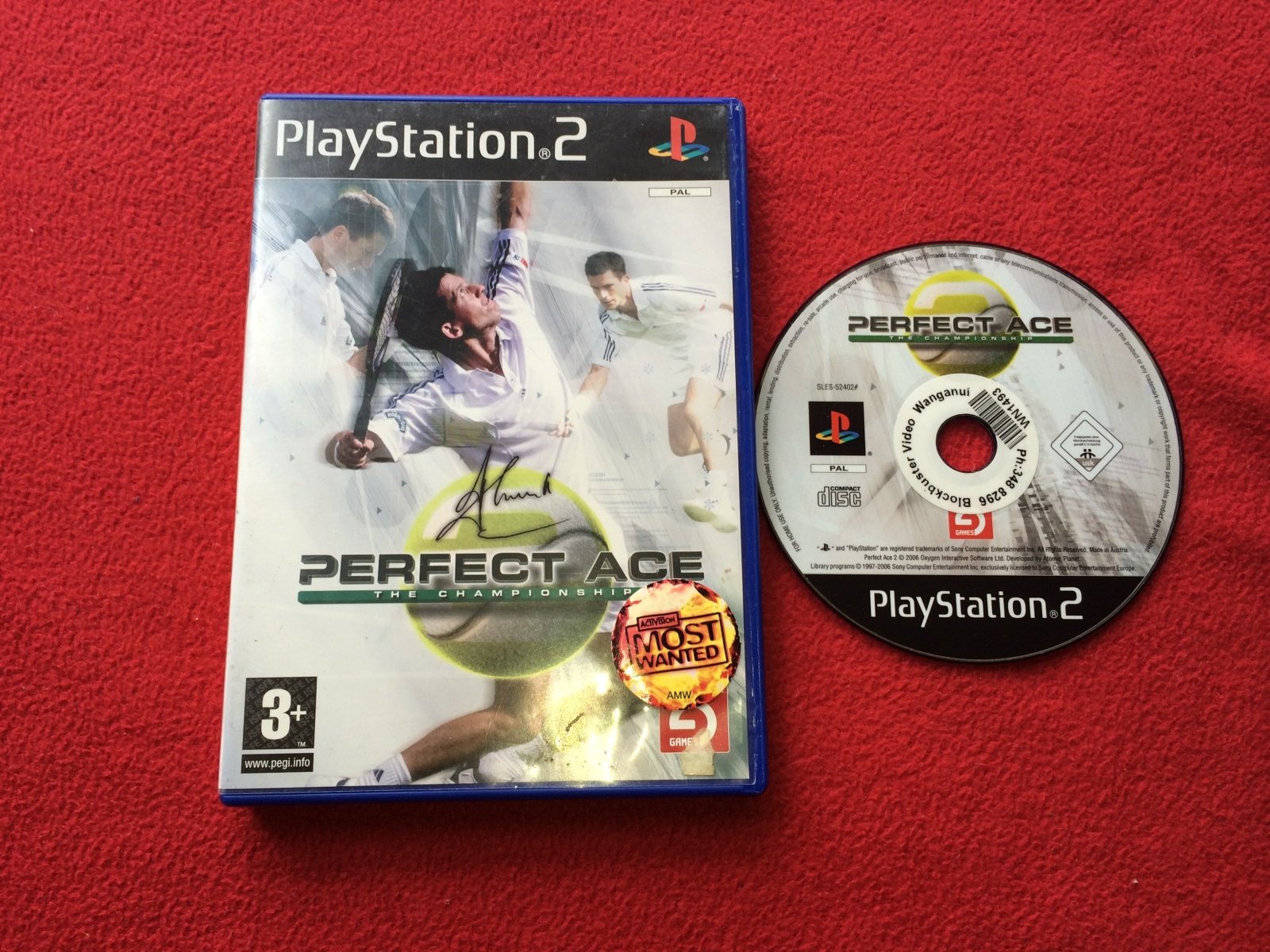 Perfect Ace 2 - PS2 Game - PlayStation 2, Games, Sports - Level Up Gaming NZ