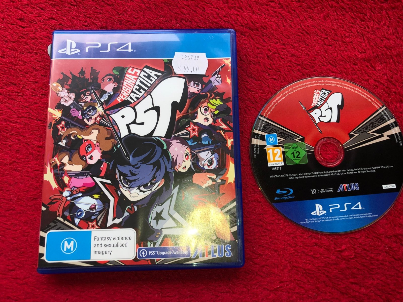 Persona 5 Tactica - PS4 Game - PS4, PlayStation 4, Games, Strategy and Puzzle - Level Up Gaming NZ