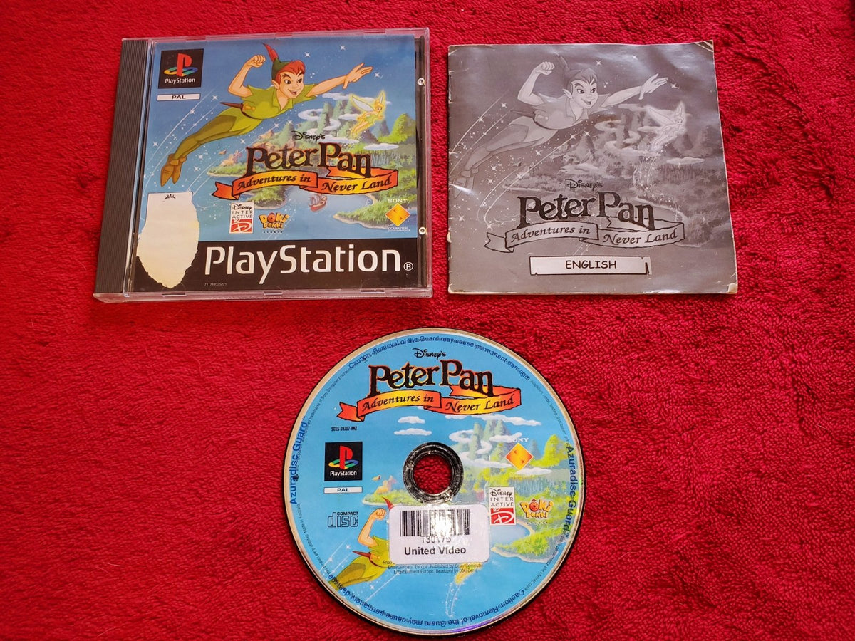 Peter Pan: Adventures In Never Land - PS1 Game - PlayStation, Games, Children and family - Level Up Gaming NZ