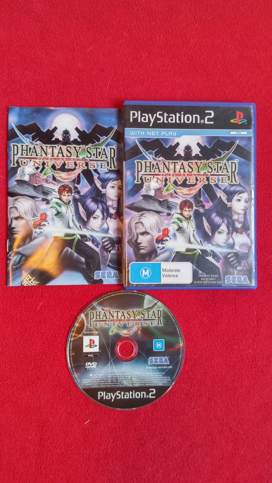 Phantasy Star Universe - RARE PS2 Game - PlayStation 2, Games, Role playing - Level Up Gaming NZ