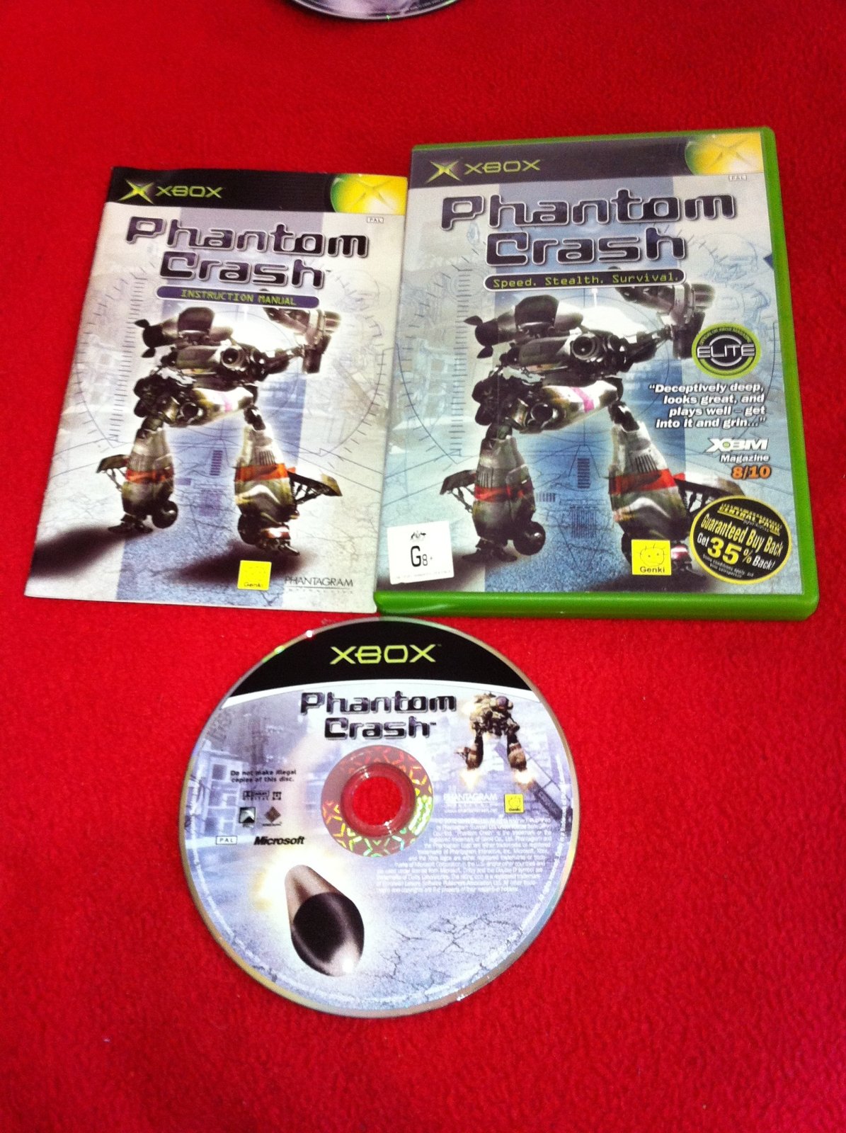 Phantom Crash - XBOX Game - Xbox, Games, Action and adventure - Level Up Gaming NZ