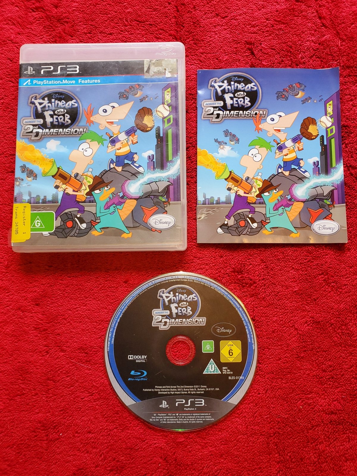 Phineas and Ferb: Across the 2nd Dimension - PS3 Game - PlayStation 3, Games, Action and adventure - Level Up Gaming NZ