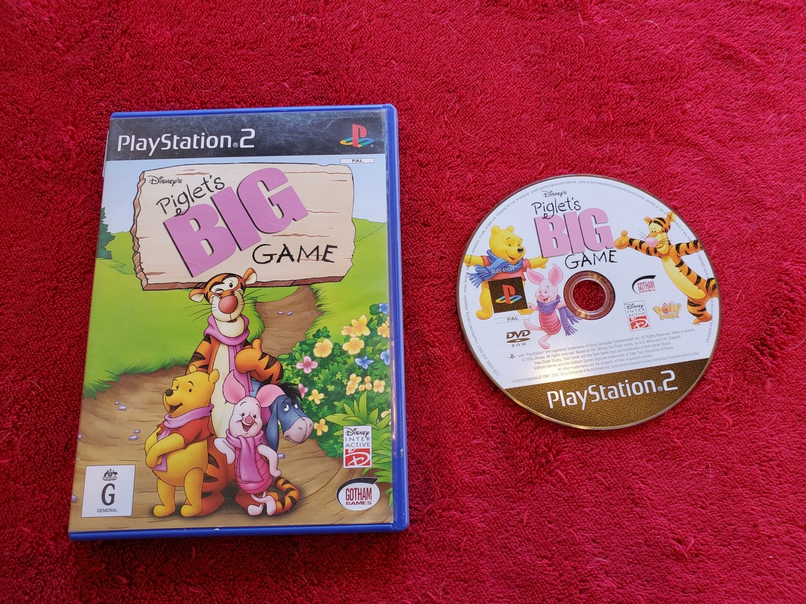 Piglet's Big Game - PS2 Game - PlayStation 2, Games, Action and adventure - Level Up Gaming NZ