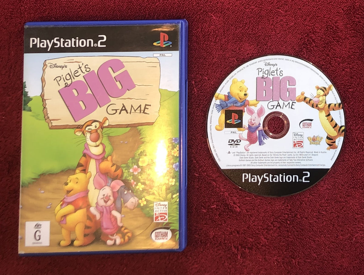 Piglet's Big Game - PS2 Game - PlayStation 2, Games, Action and adventure - Level Up Gaming NZ