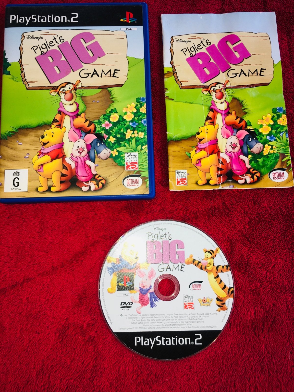 Piglet's Big Game - PS2 Game - PlayStation 2, Games, Action and adventure - Level Up Gaming NZ