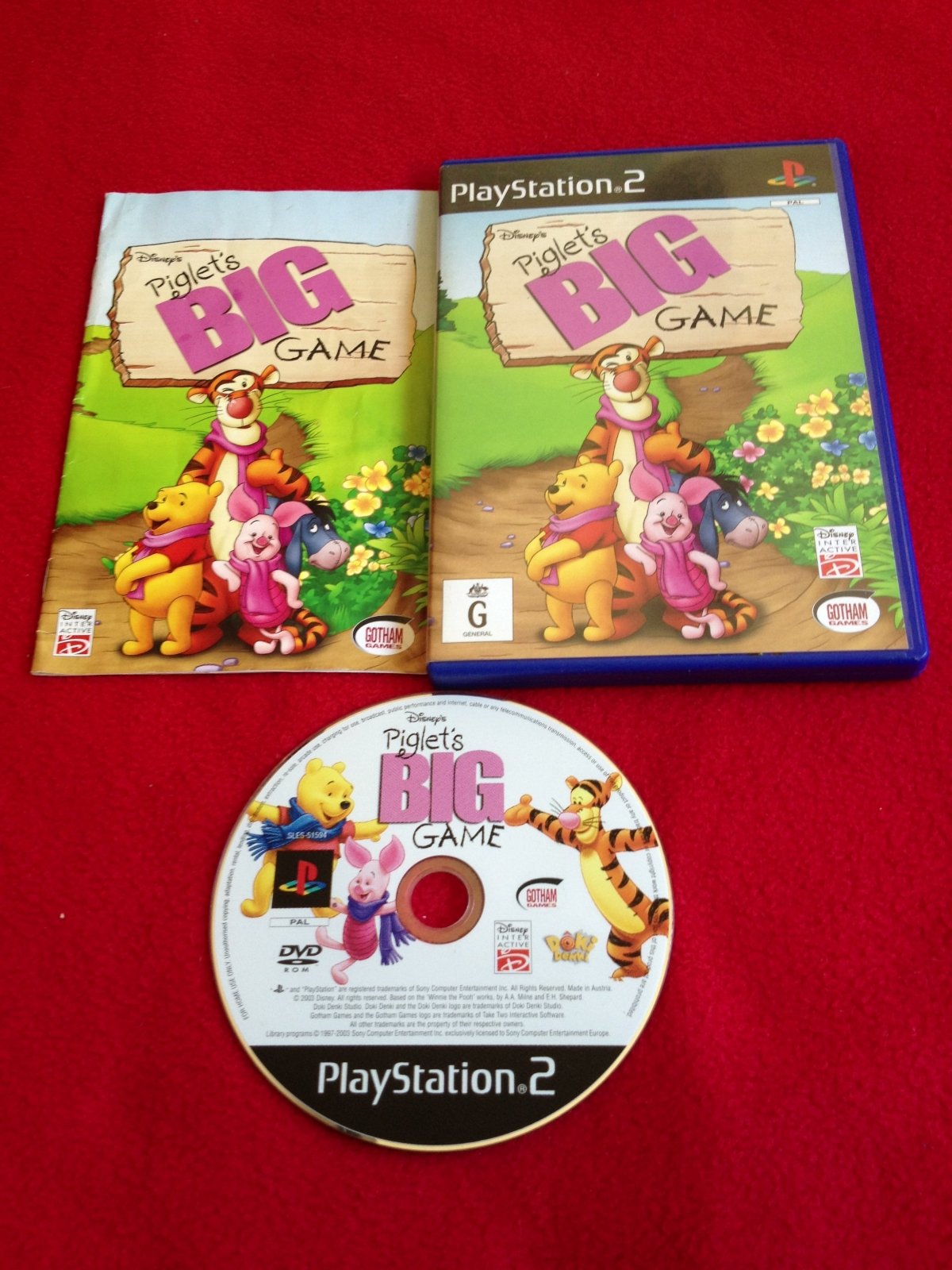Piglet's Big Game - PS2 Game - PlayStation 2, Games, Action and adventure - Level Up Gaming NZ