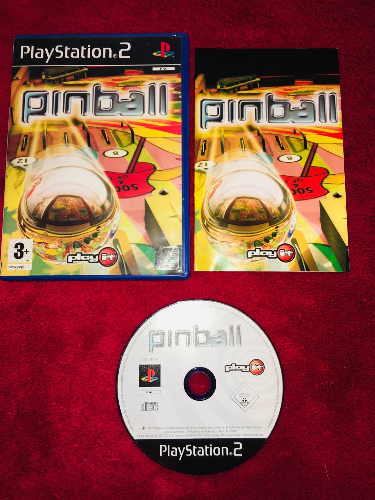Play It PinBall - PS2 Game - PlayStation 2, Games, Simulation - Level Up Gaming NZ