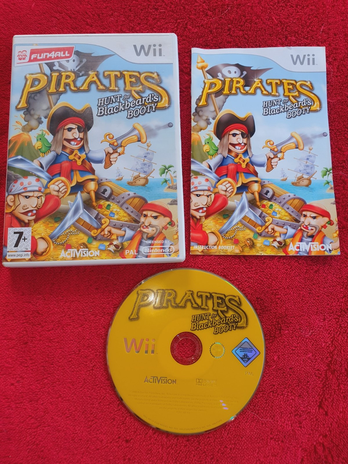 Pirates: Hunt for Blackbeard's Booty - Wii Game - Wii Games - Level Up Gaming NZ