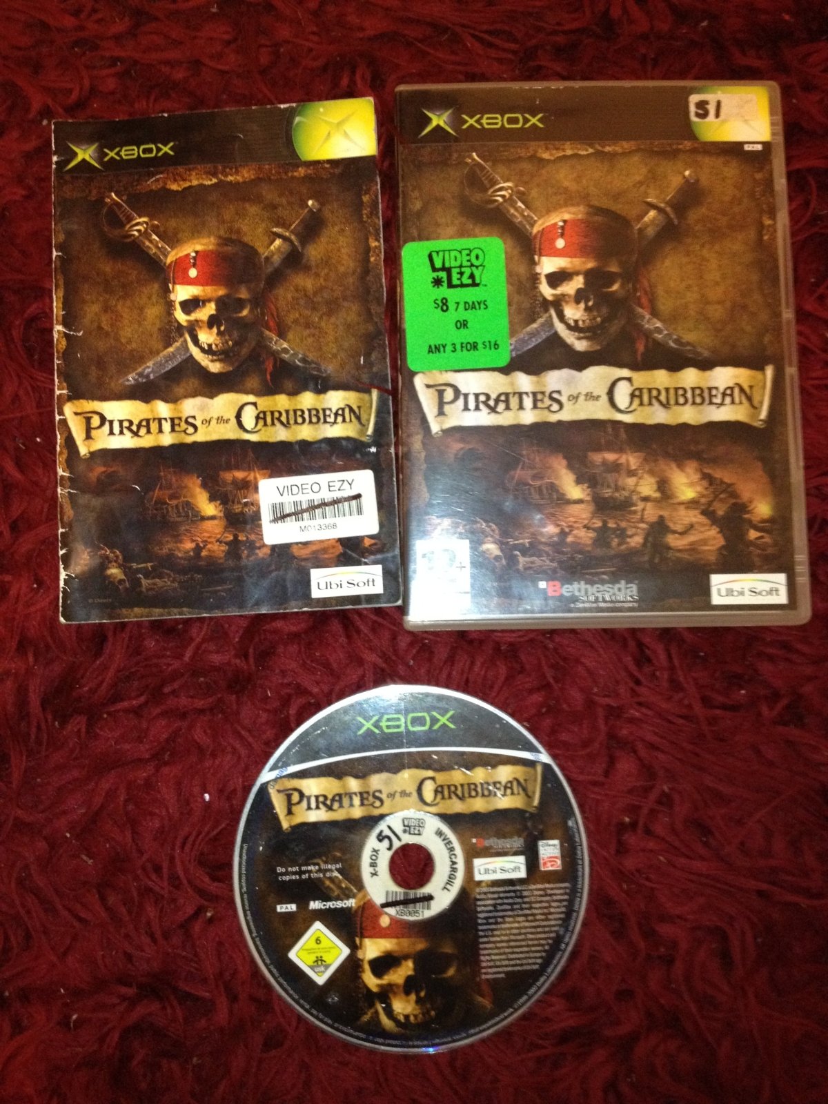 Pirates of the Caribbean - XBOX Game - Xbox, Games, Role playing - Level Up Gaming NZ