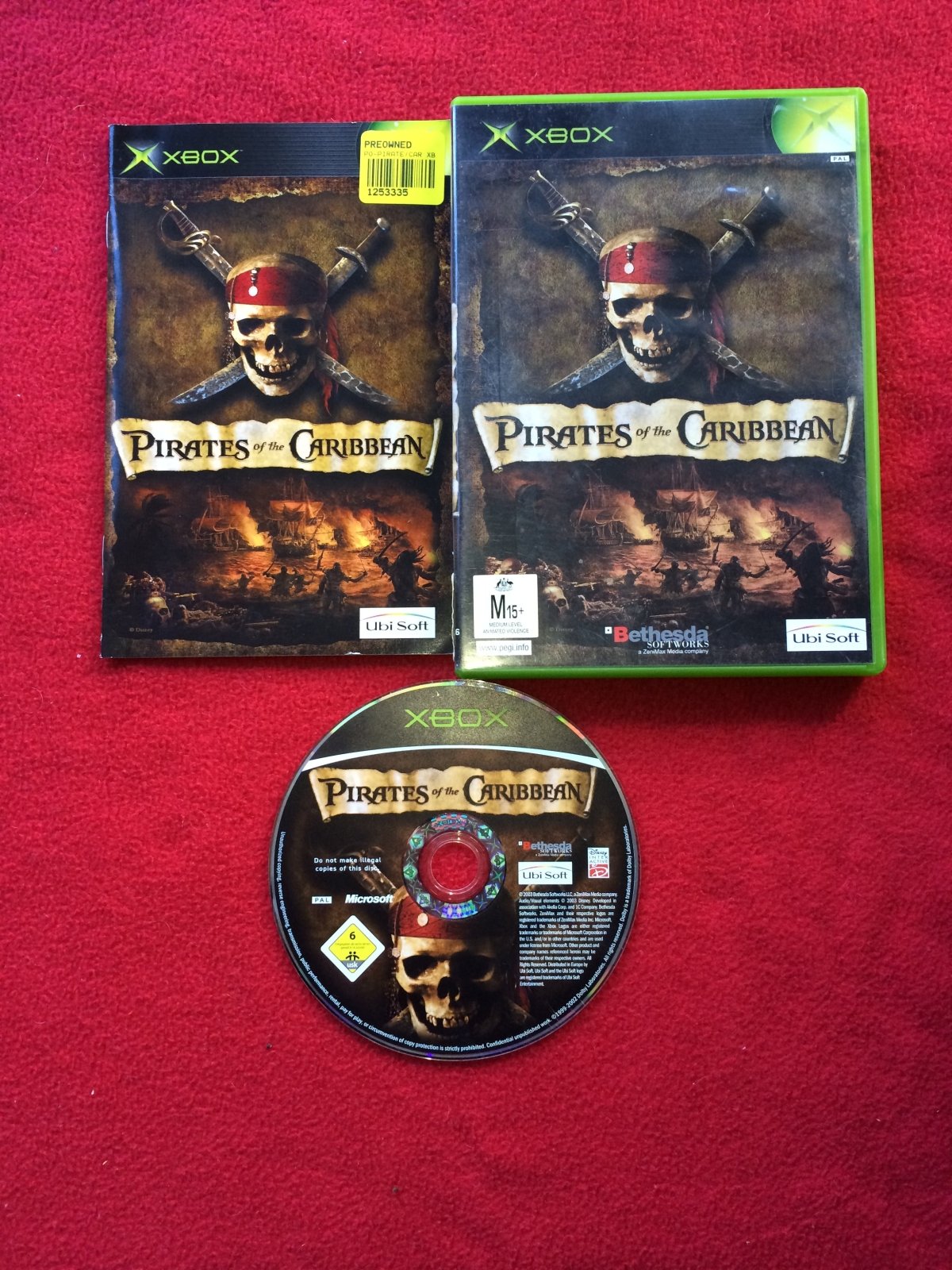 Pirates of the Caribbean - XBOX Game - Xbox, Games, Action and adventure - Level Up Gaming NZ