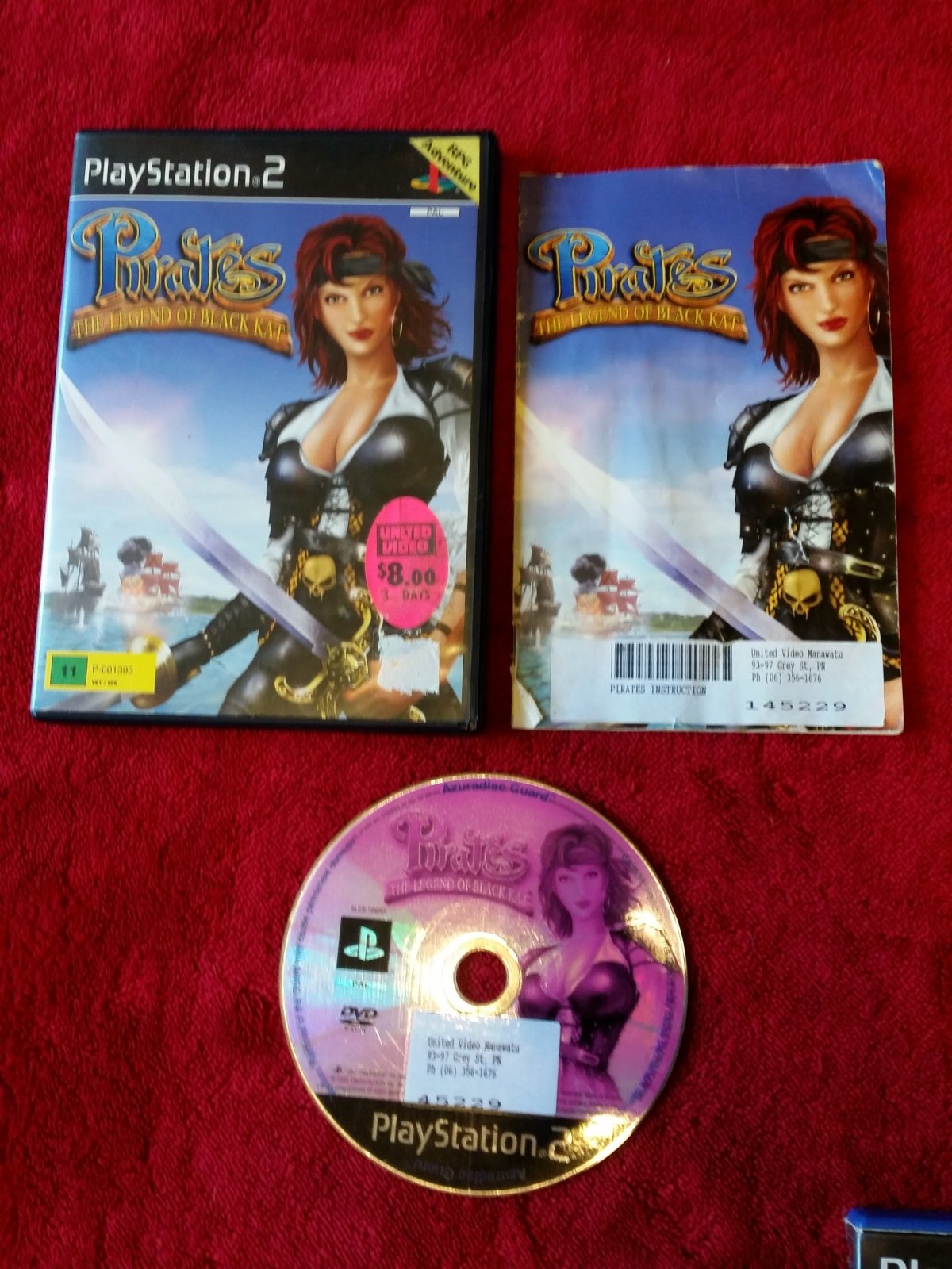 Pirates: The Legend of Black Kat - PS2 Game - PlayStation 2, Games, Action and adventure - Level Up Gaming NZ