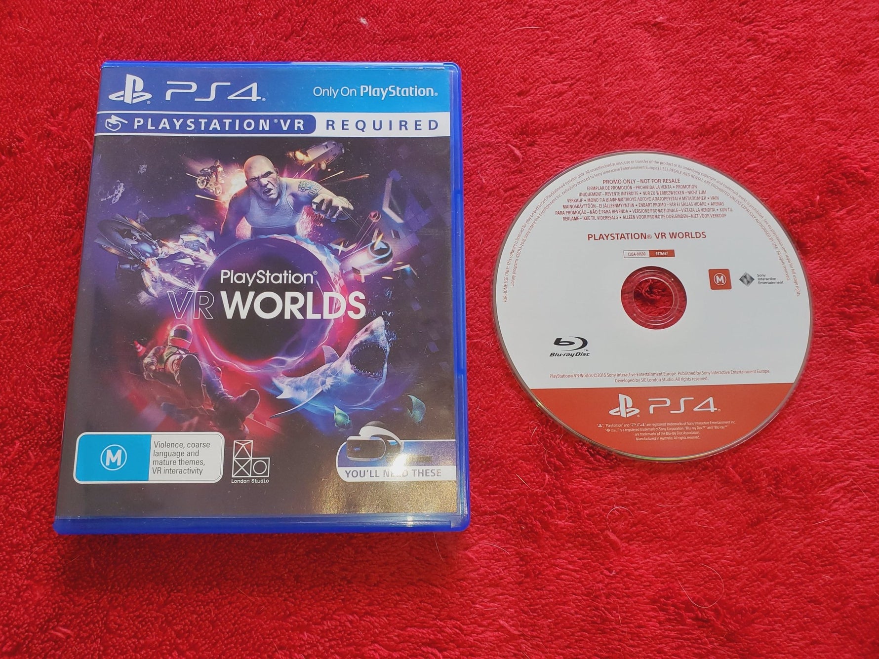 VR Worlds - PS4 VR Game - PS4 - PlayStation 4, Games - Level Up Gaming NZ