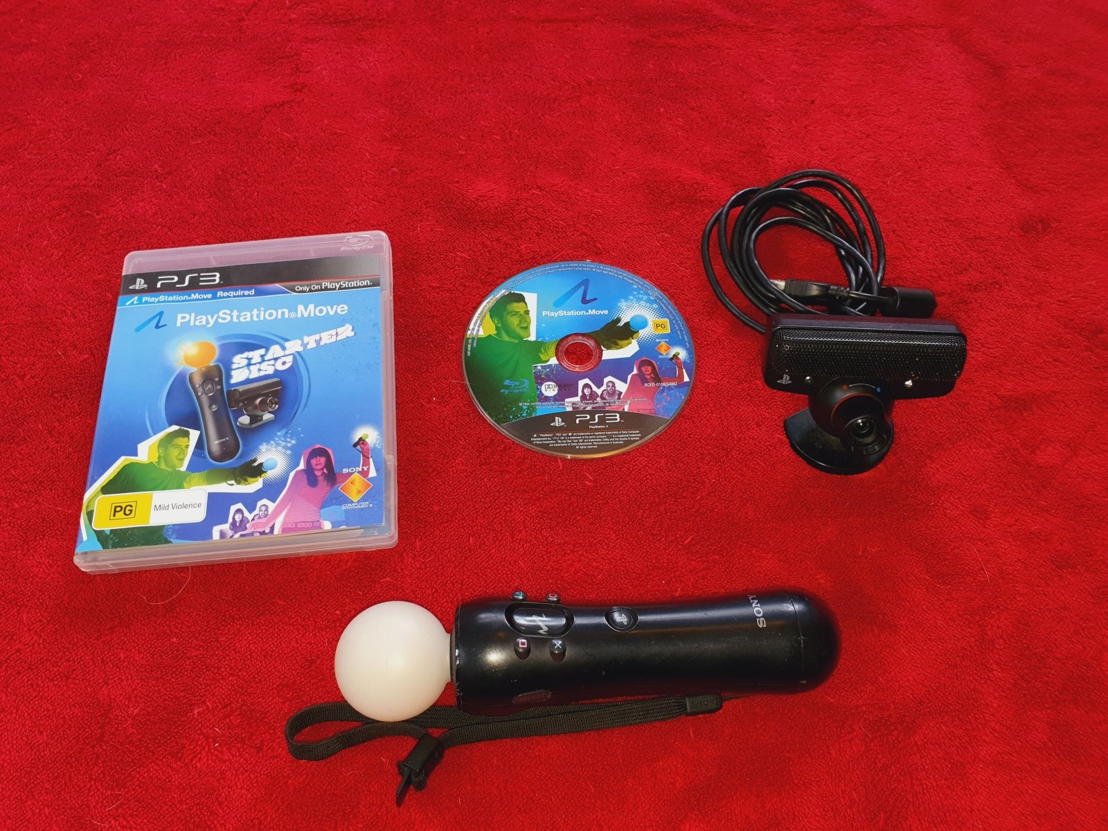 GENUINE Sony PS3 Move Starter Pack - PlayStation 3, Accessories, Controllers - Level Up Gaming NZ