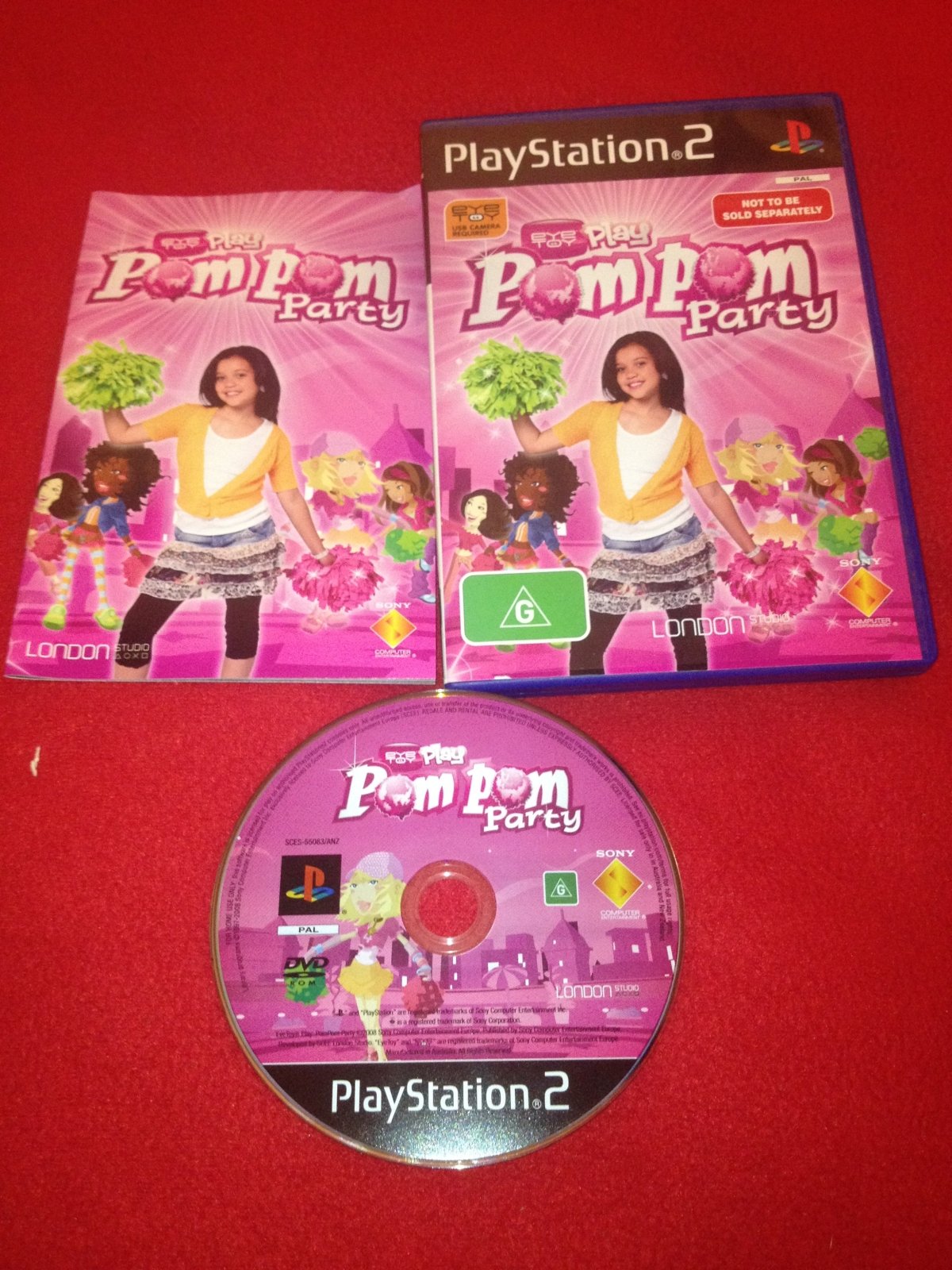 Eyetoy Play: PomPom Party - PS2 Game - PlayStation 2, Games, Music and party - Level Up Gaming NZ