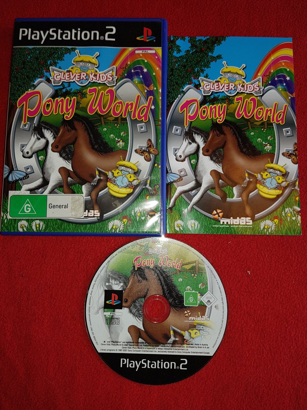 Clever Kids: Pony World - PS2 Game - PlayStation 2, Games, Kids and educational - Level Up Gaming NZ