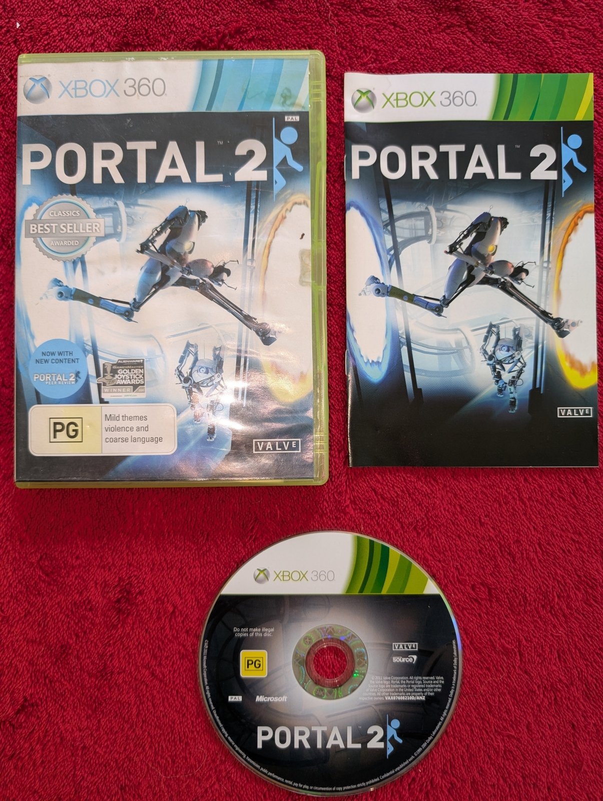 Portal 2 - 9/10! XBOX360 Game - Xbox 360, Games, Shooter - Level Up Gaming NZ