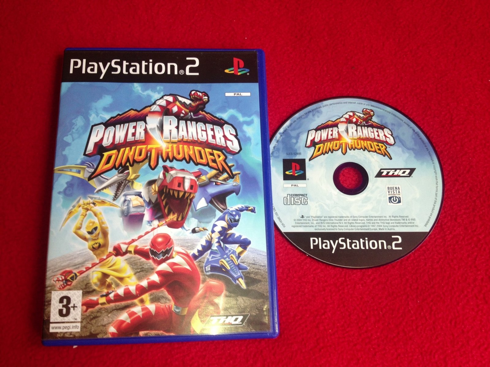Power Rangers Dino Thunder - PS2 Game - PlayStation 2, Games, Kids and educational - Level Up Gaming NZ