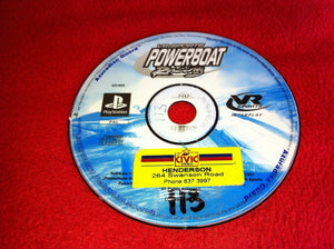 Powerboat Racing  - PS1 Game