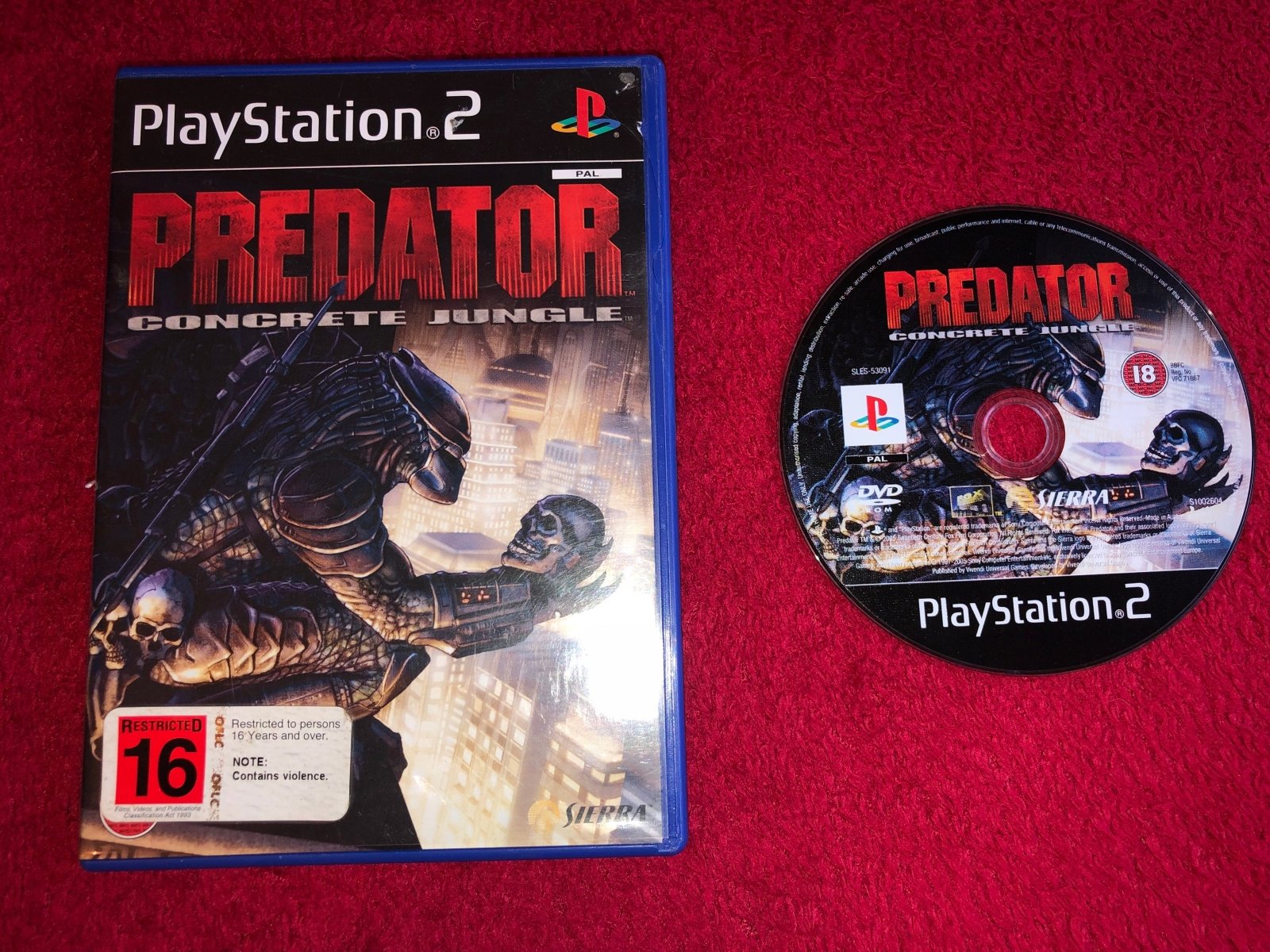 Predator: Concrete Jungle - RARE PS2 Game - PlayStation 2, Games, Action and adventure - Level Up Gaming NZ