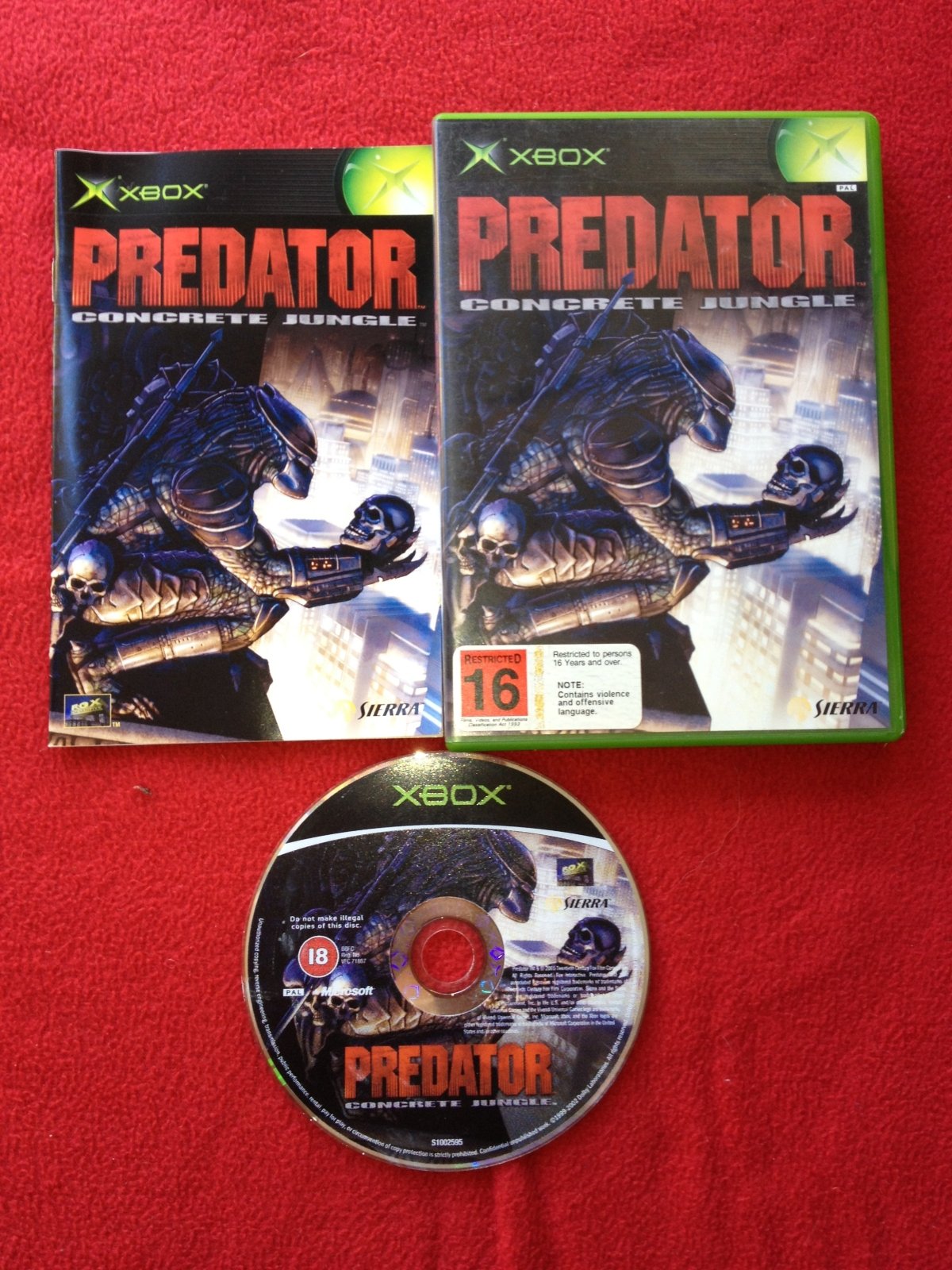 Predator: Concrete Jungle - XBOX Game - Xbox, Games, Action and adventure - Level Up Gaming NZ