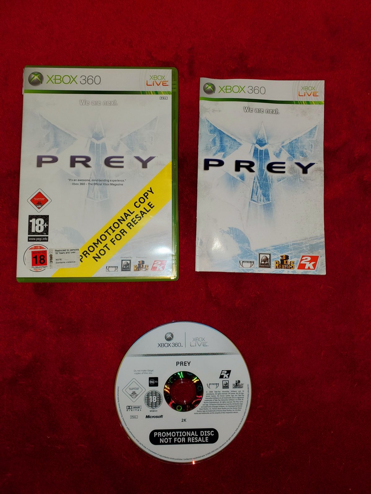 Prey - 9/10! XBOX360 Game - Xbox 360, Games, Shooter - Level Up Gaming NZ