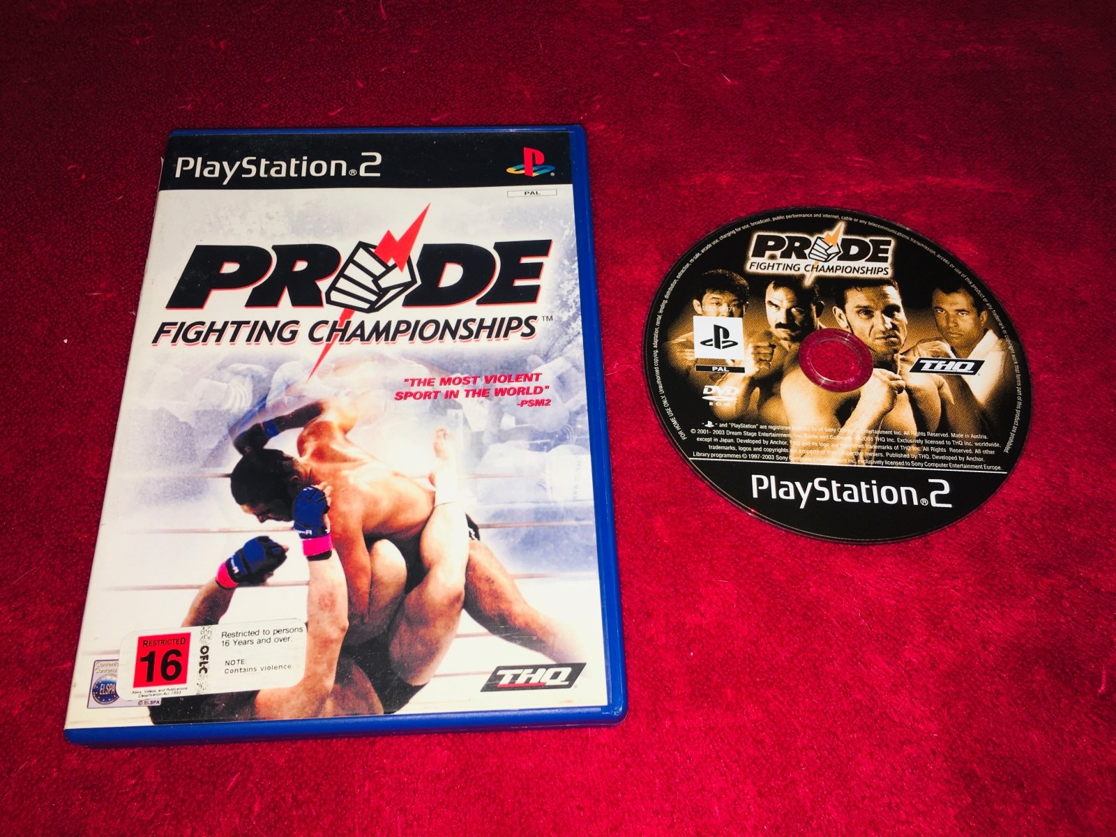 Pride FC: Fighting Championships - PS2 Game - PlayStation 2, Games, Fighting - Level Up Gaming NZ