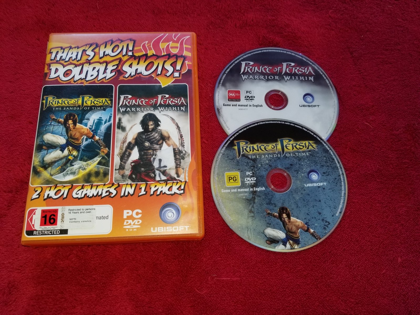 Prince of Persia Double Shot: Sands of Time and Warrior Within - PC Games - PC games, Action and adventure - Level Up Gaming NZ