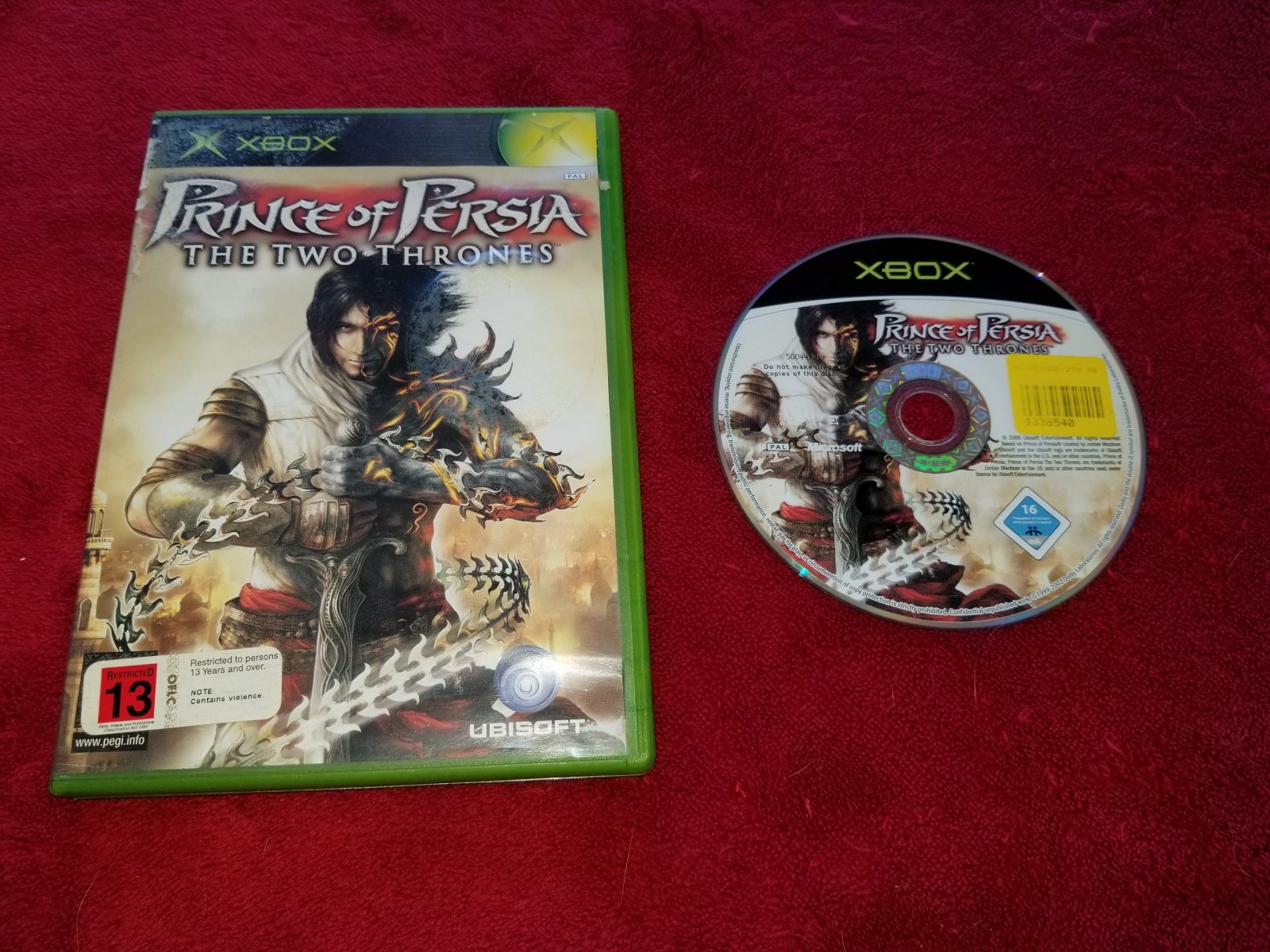 Prince of Persia: The Two Thrones - XBOX Game - Xbox, Games, Action and adventure - Level Up Gaming NZ