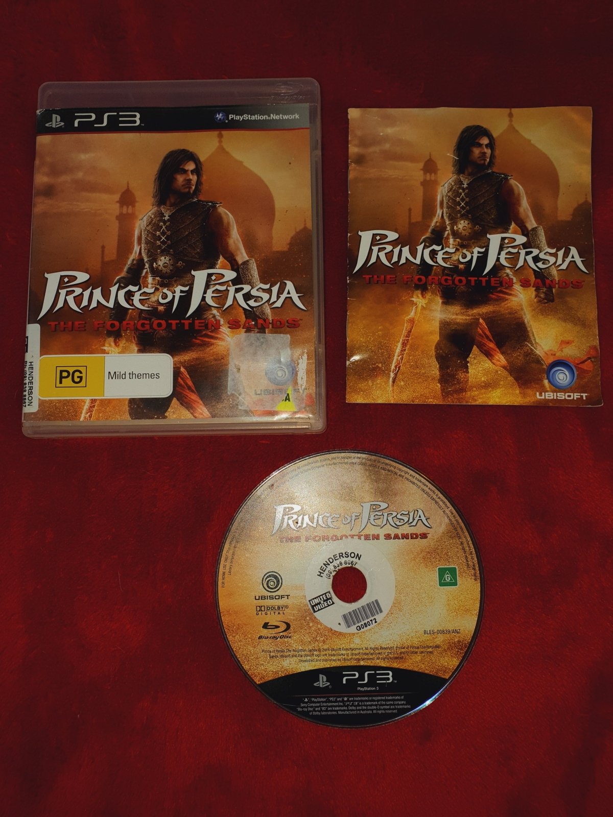 Prince of Persia: The Forgotten Sands - PS3 Game - PlayStation 3, Games, Action and adventure - Level Up Gaming NZ