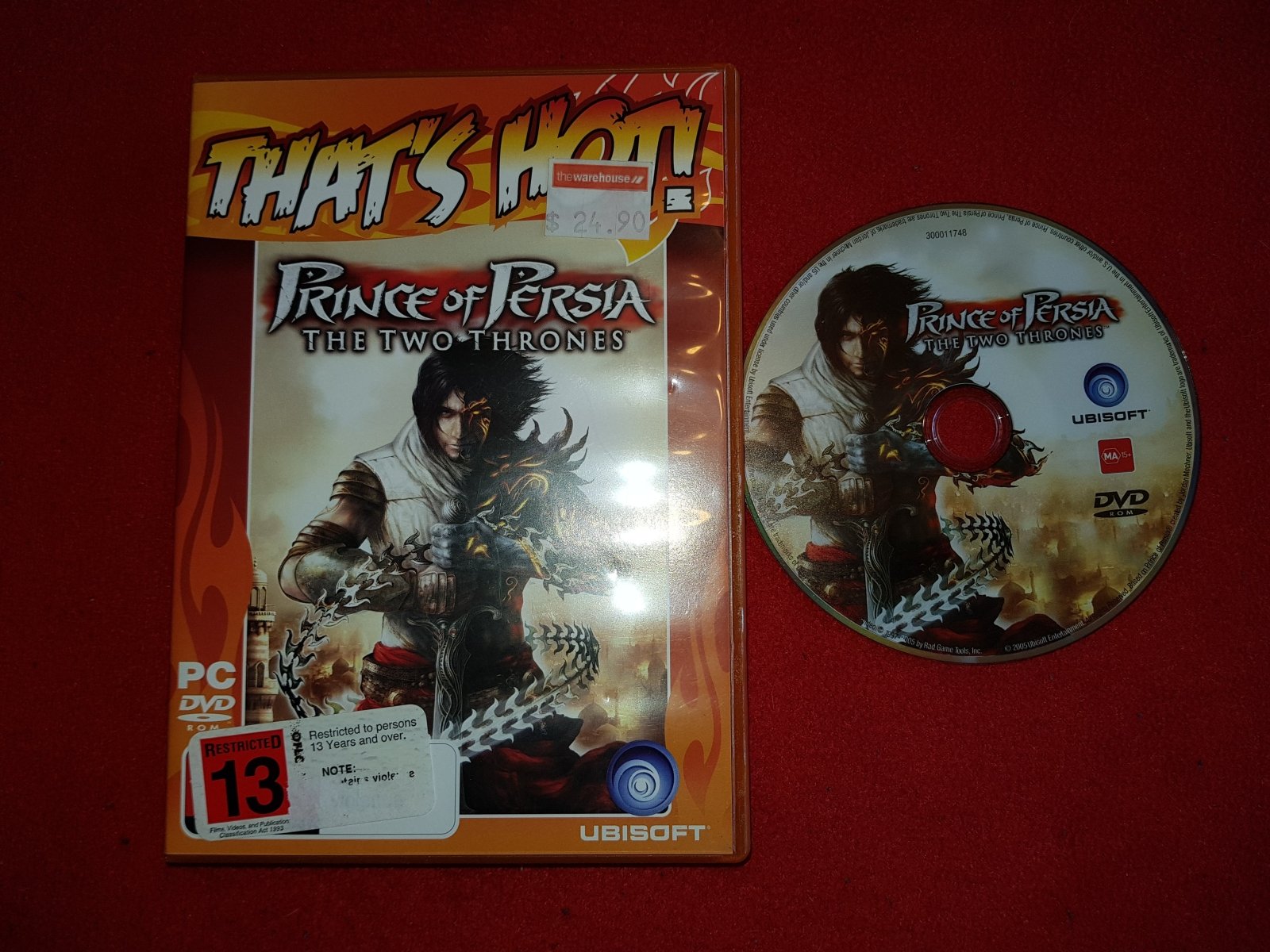 Prince of Persia: The Two Thrones - PC Game - PC games, Action and adventure - Level Up Gaming NZ