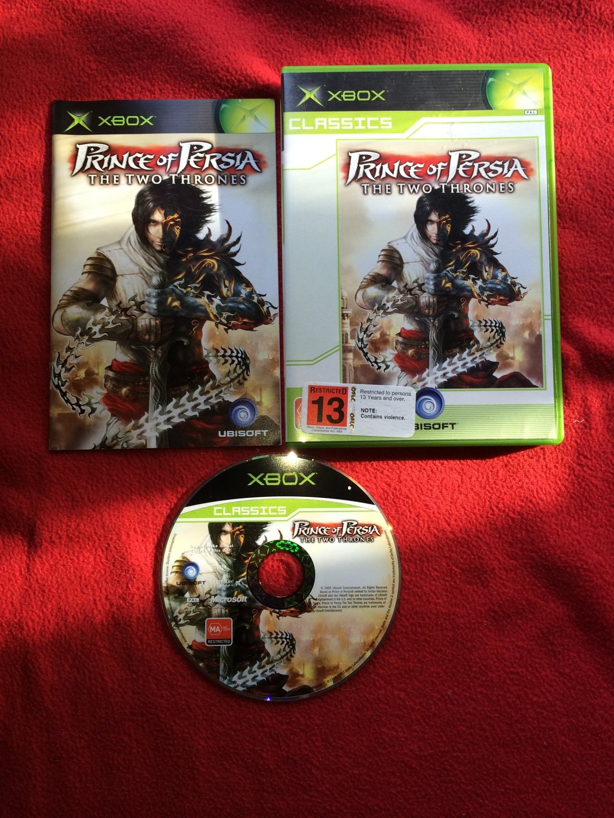 Prince of Persia: The Two Thrones - XBOX Game - Xbox, Games, Action and adventure - Level Up Gaming NZ