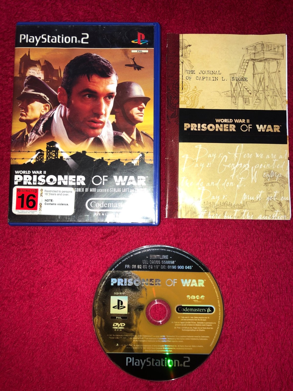 Prisoner of War - PS2 Game - PlayStation 2, Games, Action and adventure - Level Up Gaming NZ