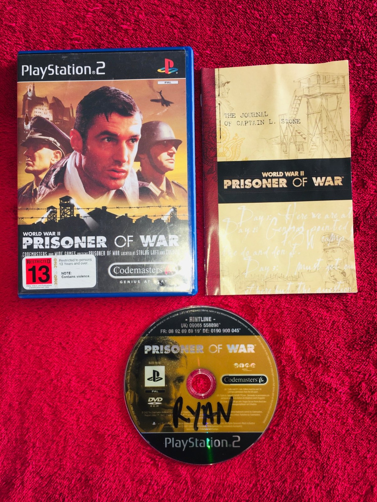 Prisoner of War - PS2 Game - PlayStation 2, Games, Action and adventure - Level Up Gaming NZ