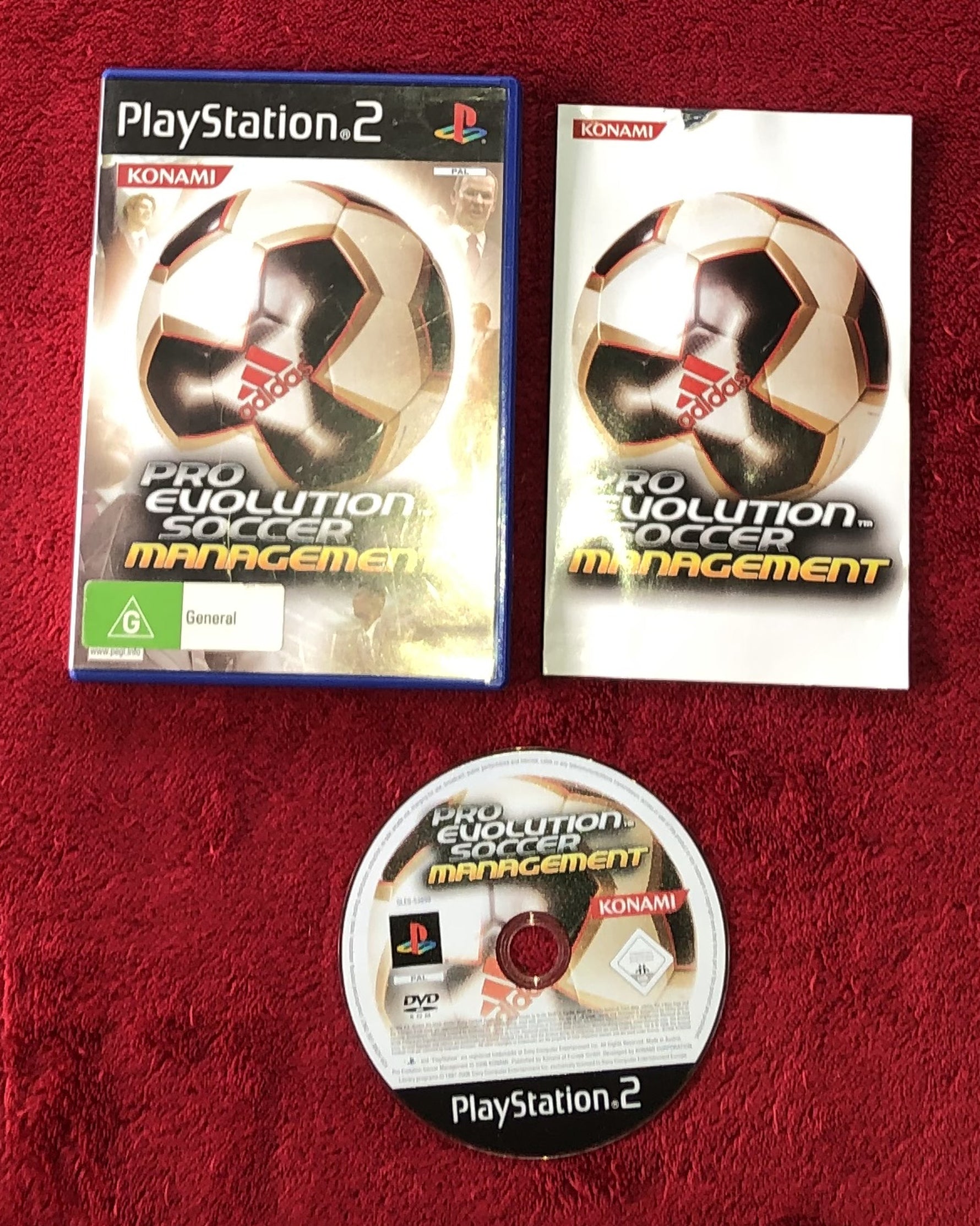 Pro Evolution Soccer Management - PS2 Game