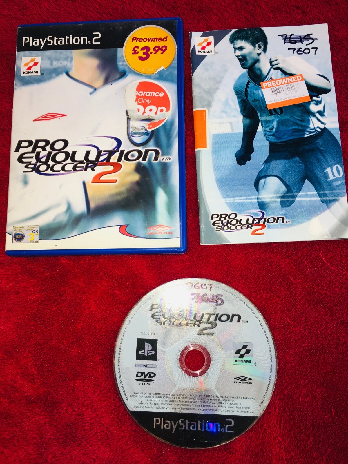 Pro Evolution Soccer 2 - PS2 Game - PlayStation 2, Games, Sports - Level Up Gaming NZ