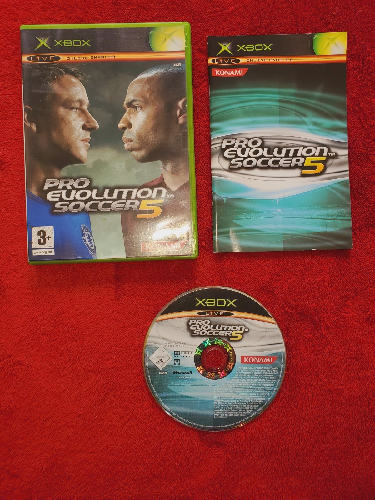 Pro Evolution Soccer 5 - XBOX Game - Xbox, Games, Sports - Level Up Gaming NZ