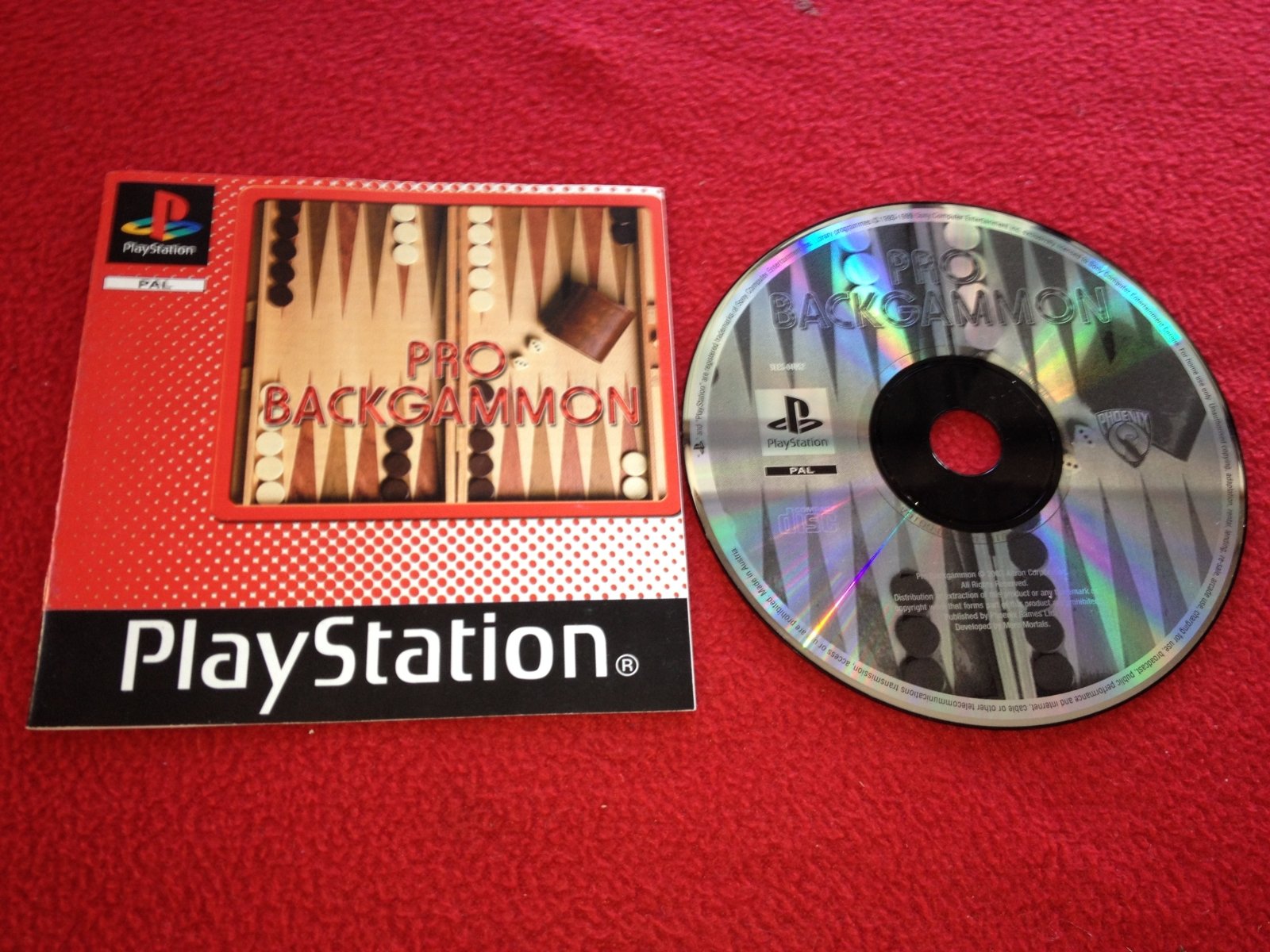 Pro Backgammon - PS1 Game - PlayStation, Games, Strategy and puzzle - Level Up Gaming NZ