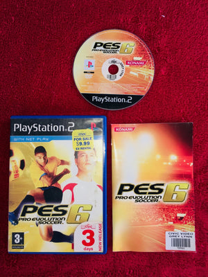 Pro Evolution Soccer 6 - PS2 Game